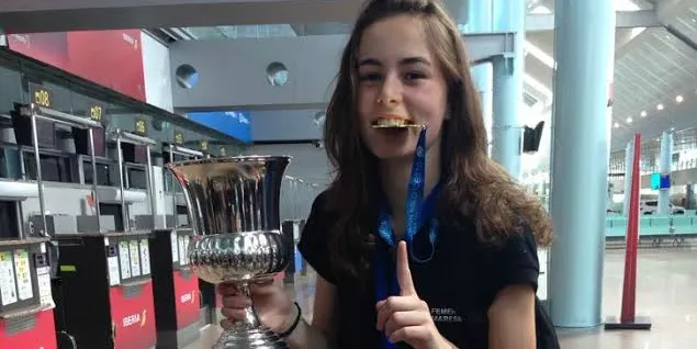 El Femení Maresme, amb la pinedenca Nhug Bosch Duran, medalla d'or al campionat infantil d'Espanya de clubs