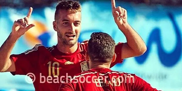 Els torrencs Llorenç Gómez i Eduard Suárez acaben quarts d’Europa amb la Selecció Espanyola de Futbol Platja