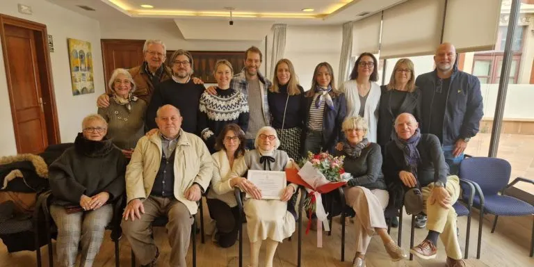 Begur homenatja Maria Pueyo Pueyo pels seus 100 anys de vida