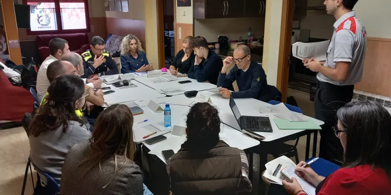 Agramunt realitza un simulacre d'implantació del pla d'actuació municipal per inundacions