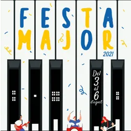 Entrevistes de la Justa del 19/7/2021 — Laberints de contes a la Festa Major: nova ubicació al Parc del Milenari, formats infantil i adults, i ambientació shakespeareana - episode art