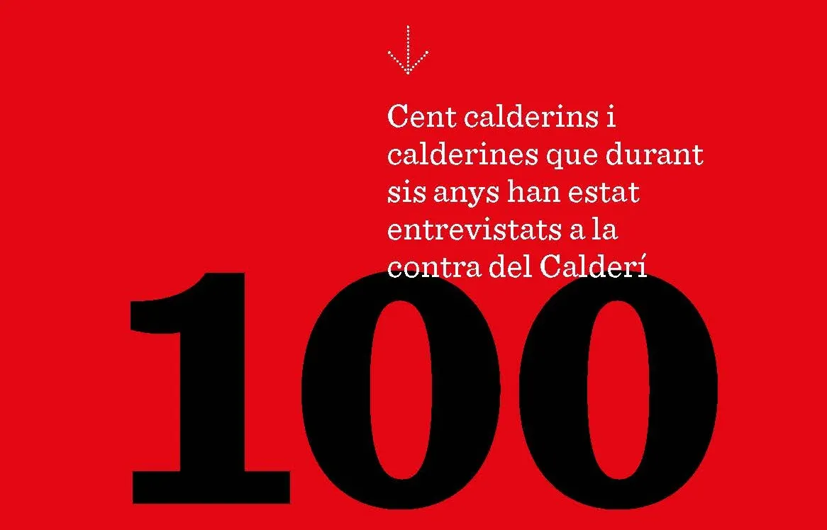 L’Ajuntament recull en un llibre 100 entrevistes a persones de la vila publicades a la contraportada d’El Calderí des de 2017