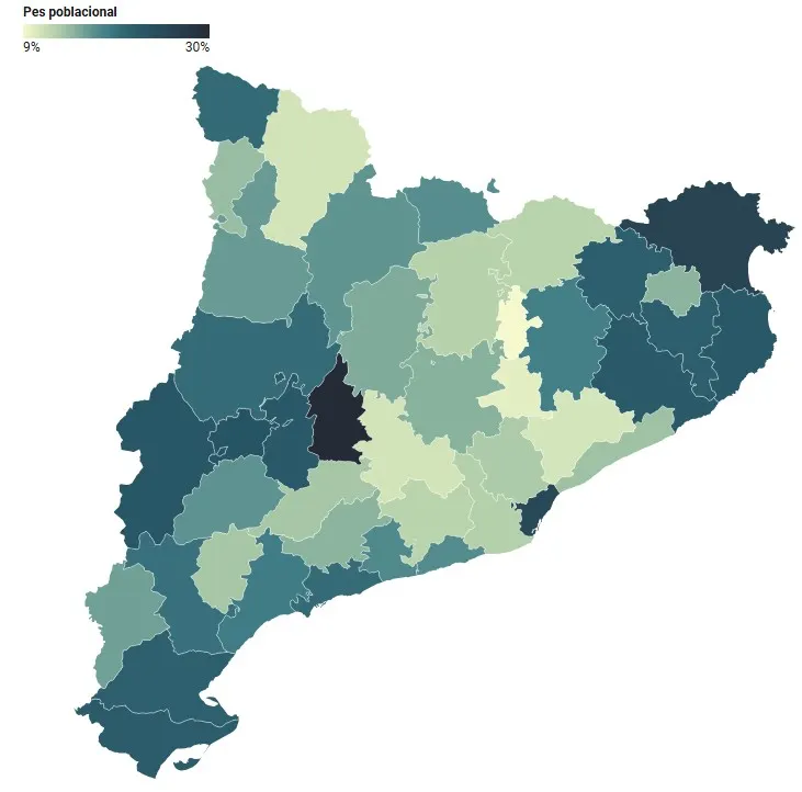 El Solsonès és la comarca catalana on més ha augmentat el percentatge de població de nacionalitat estrangera