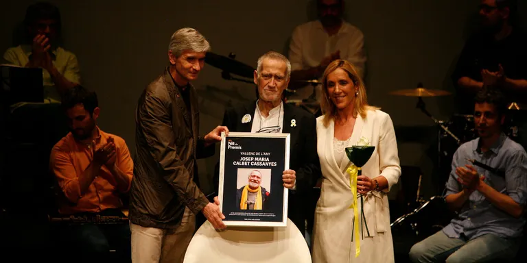 Josep Maria Calbet rep el títol de Vallenc de l’Any