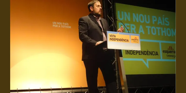 ELECCIONS 25-N: Oriol Junqueras defensa que ERC és garantia d'equilibri territorial
