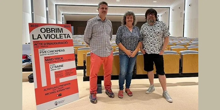 La nova Violeta es presenta com un trampolí pel talent cultural del territori