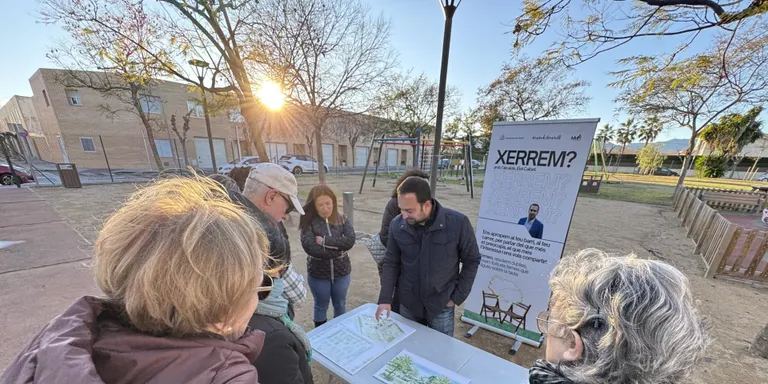 El tercer 'Xerrem', a la plaça de l'Estatut