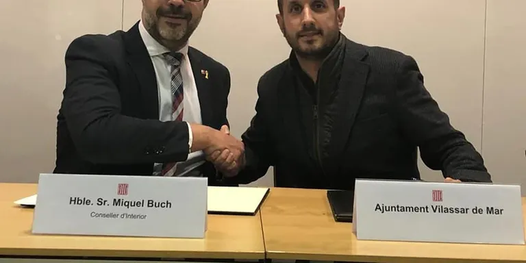 Damià del Clot es reuneix amb el conseller Miquel Buch per abordar estratègies de seguretat