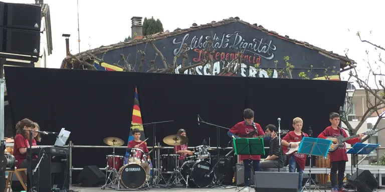 L'Escola Municipal de Música de la Seu participa al Festival de Combos celebrat a l'Esquirol