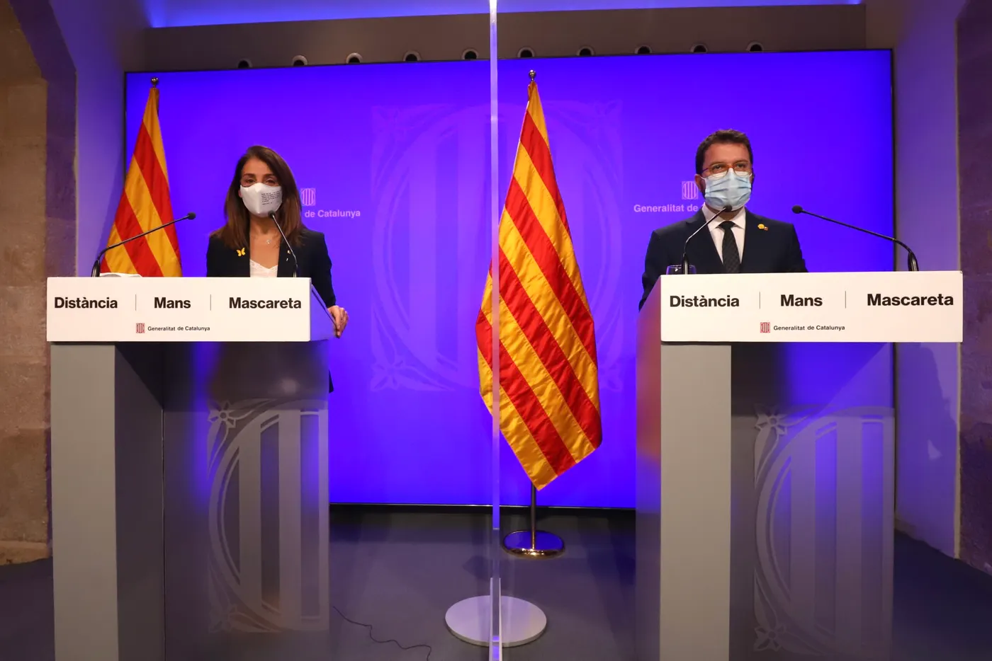 Roda de premsa de la Generalitat sobre enduriment de mesures per lluitar contra el coronavirus + Crònica (edició de tarda, 15h) – 29.10.2020
