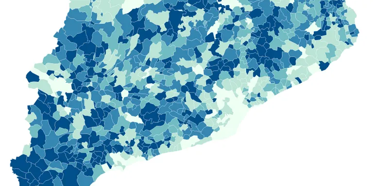Abstencionisme a les municipals: menys votants de mitjana a les grans ciutats, més a comarques despoblades i envellides