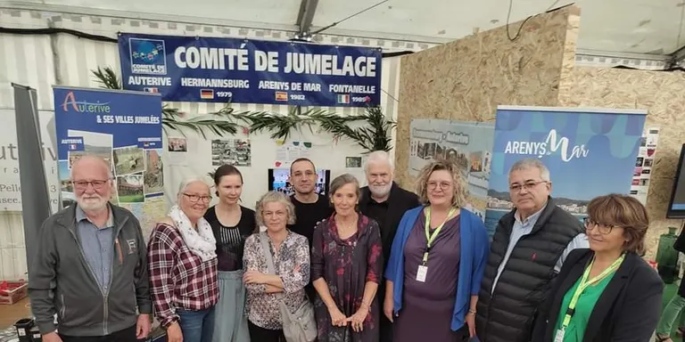 Una delegació arenyenca s'ha desplaçat a Auterive aquest cap de setmana