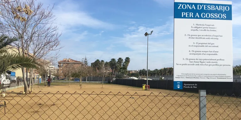 Pineda tindrà dues noves zones d'esbarjo per a gossos
