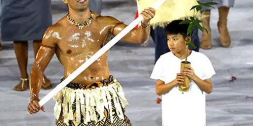 L'abanderat de Tonga va rebutjar Hollywood després de Rio 2016