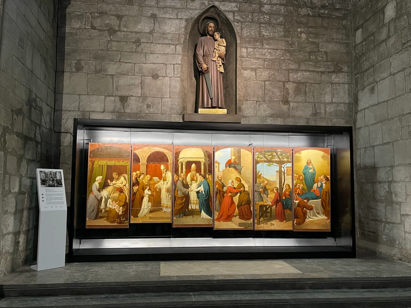 Retornen a la Catedral sis teles que formaven part del retaule de l'altar major del segle 19