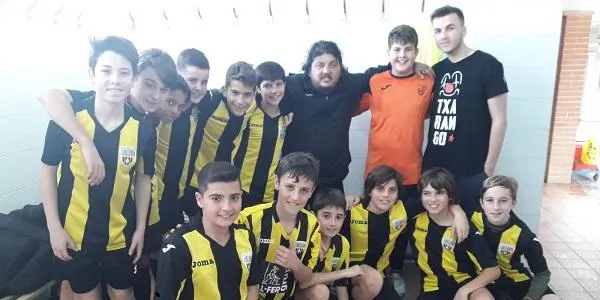 L’Infantil aconsegueix una gran victòria al camp de la Pastoreta (0-1)