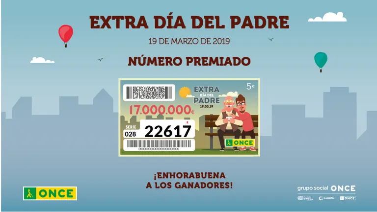 El Sorteig del Dia del Pare de l’ONCE reparteix més de 17 milions a Vilassar de Mar