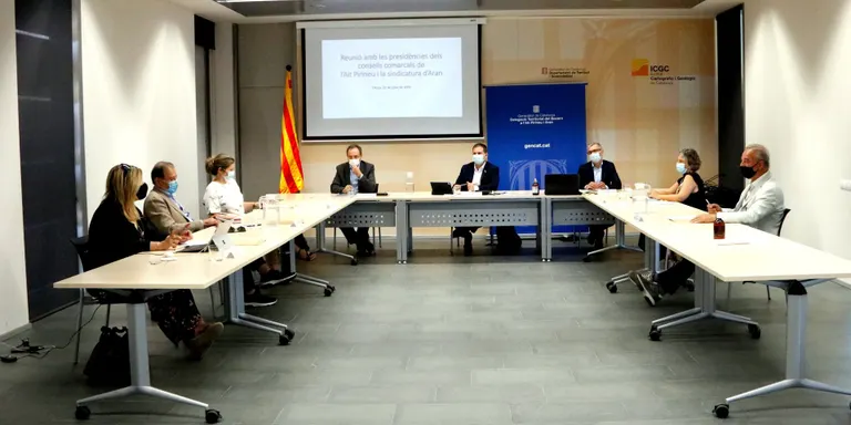 Ricard Pérez es compromet a desplegar a l'Alt Pirineu i Aran totes les delegacions del Govern