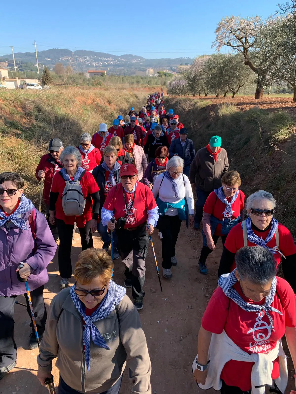 Caldes compleix 20 anys participant al Cicle de Passejades de la Gent Gran