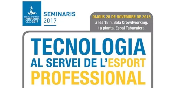 Els Jocs Mediterranis organitzen un nou Seminari 2017 sobre l’ús de la tecnologia en l’esport professional