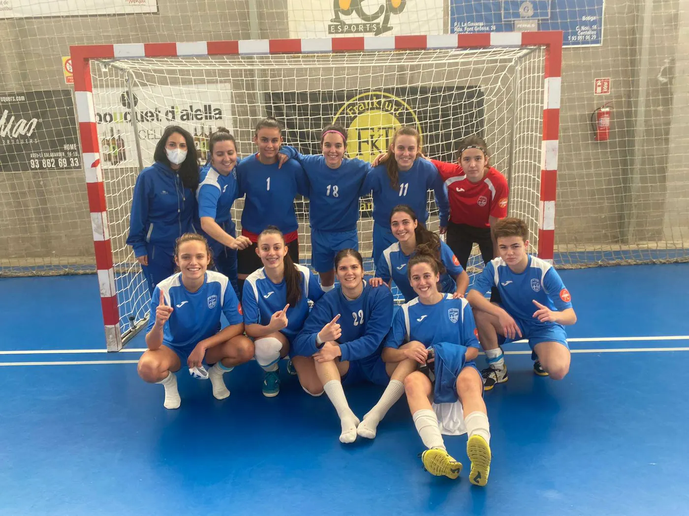 Els equips de futbol sala del CN Caldes consoliden el lideratge en cada una de les seves categories
