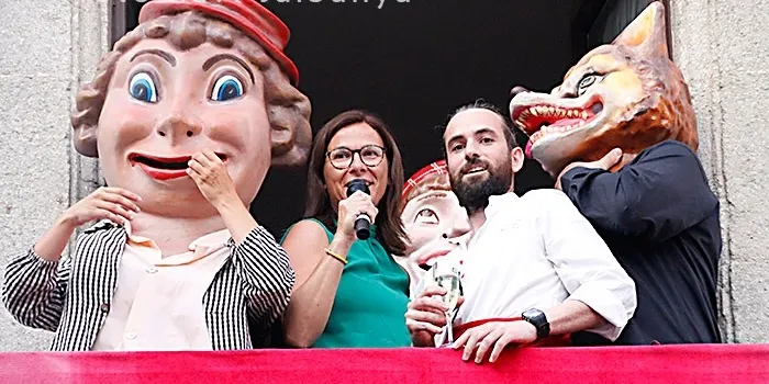 Els capgrossos d'Arenys, protagonistes del pregó de Sant Zenon per commemorar els seus cent anys