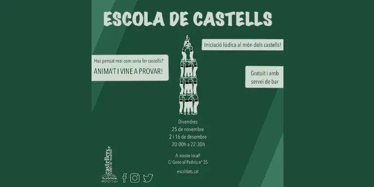 Els Escaldats posen en marxa una escola de castells