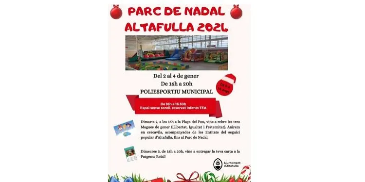 Les Magues de Gener arriben aquest dimarts al Parc de Nadal d'Altafulla