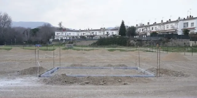 Santa Coloma de Farners construeix un espai per a l’atletisme