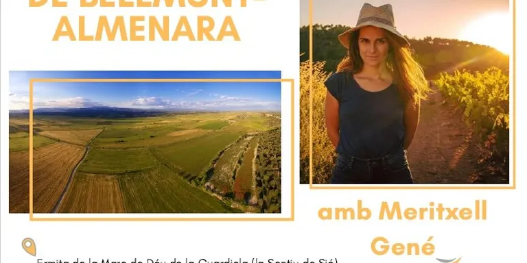 Meritxell Gené, al proper 'Sent la Serra de Bellmunt-Almenara'