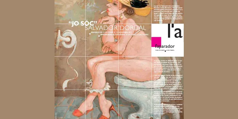 L'espai d'art l'Aparador de la Seu mostra l'obra de Salvador Dordal