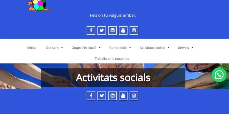 Nova web a un Horitzó amb projectes solidaris a la vista