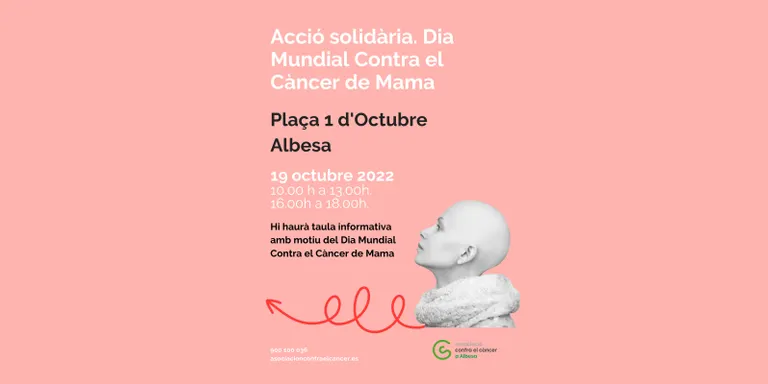 Dia Mundial de la lluita Contra el Càncer de Mama
