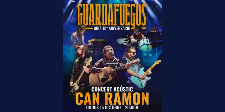 La banda Guardafuegos celebra 10 anys sobre els escenaris i fa parada al Can Ramon de Lleida