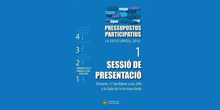 La Seu inicia el procés participatiu per decidir el destí d'una partida del pressupost municipal