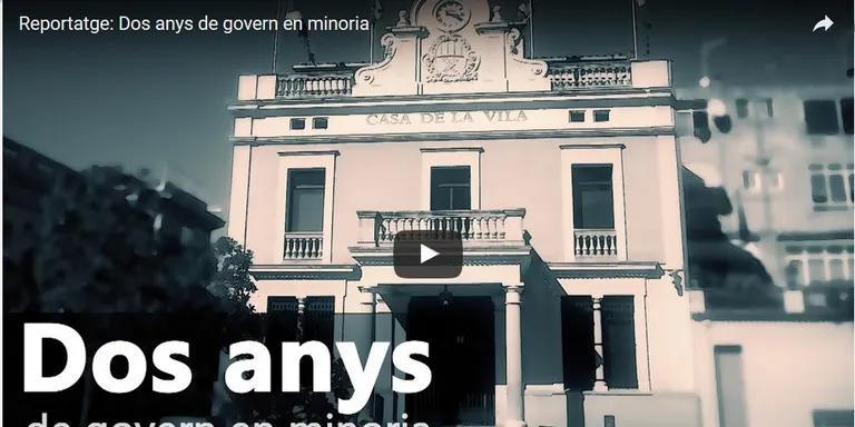 Reportatge: Dos anys de govern en minoria
