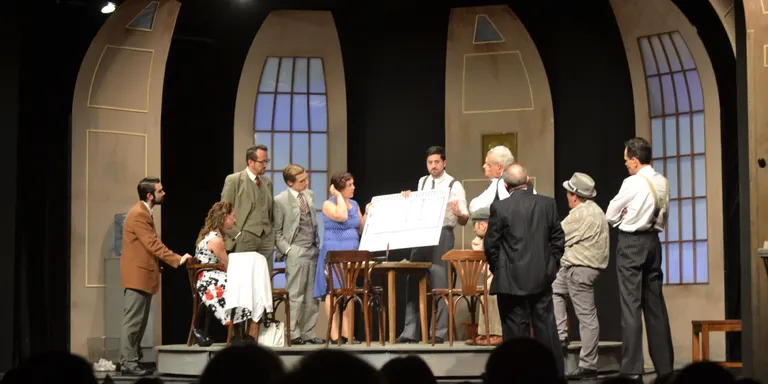 Tarda de bon teatre al CCR amb l'obra 'Dotze sense pietat'