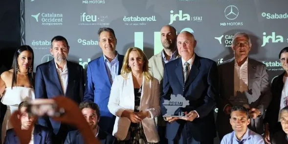 La família Anglí rep un reconeixement per 106 anys de gestió del balneari Termes Victòria