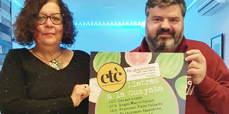 Jordi Ledesma participarà al cicle ‘Lletres a la Guayaba’ organitzat per l’associació Etcètera