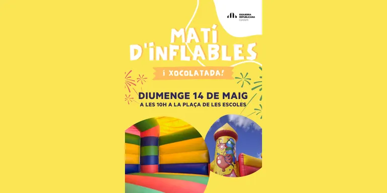 Esquerra Constantí organitza un matí d’inflables i xocolatada
