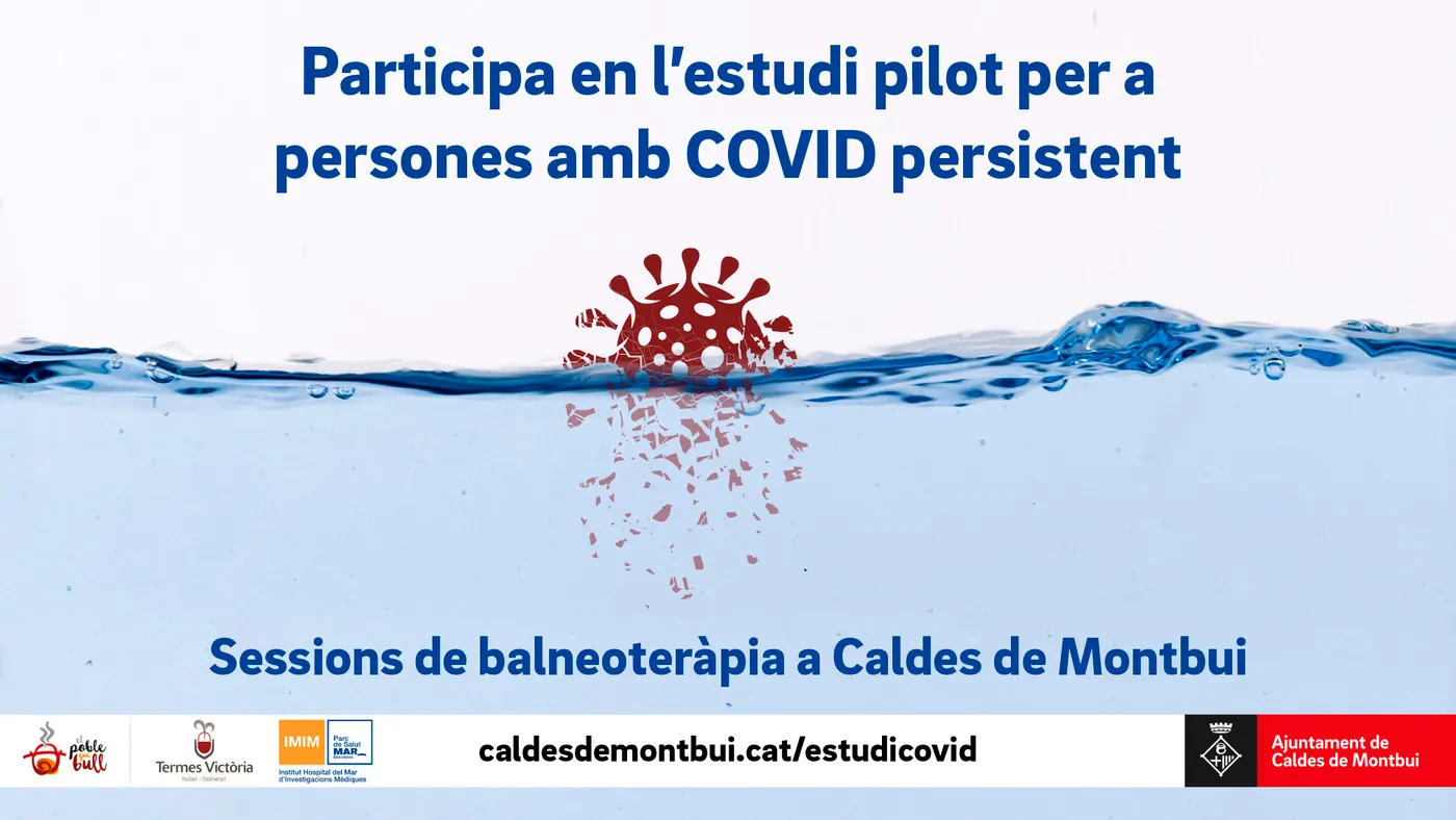 Caldes fa una crida a persones amb símptomes de Covid persistent per participar en l'estudi sobre els efectes de la balneoteràpia en aquests pacients