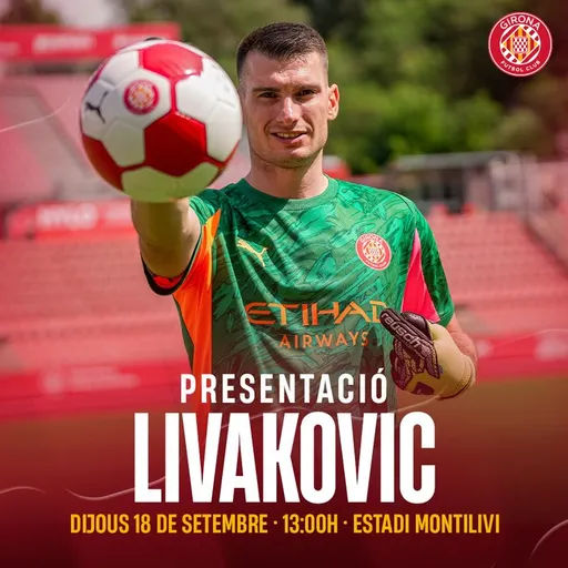 Roda de Premsa de presentació de Dominik Livaković