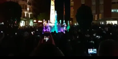 La Font de la Manxa s’il·lumina de nou amb una restauració imponent