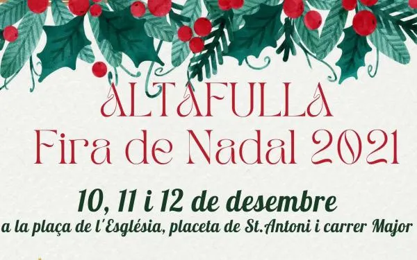 El vent tomba la inauguració de la Fira de Nadal d'Altafulla prevista per aquest divendres