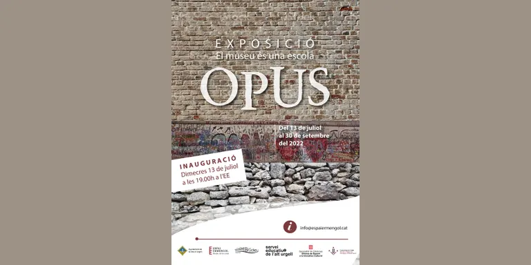 L'Espai Ermengol de la Seu d'Urgell inaugura l'exposició 'OPUS'
