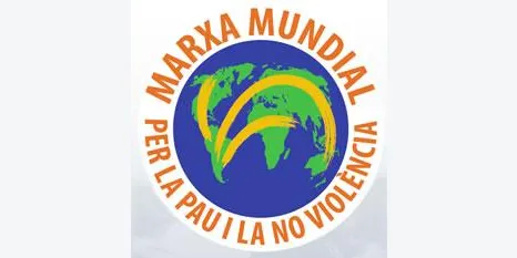 ICV a la Seu celebra l'inici de la Marxa Mundial per la Pau i la No Violència
