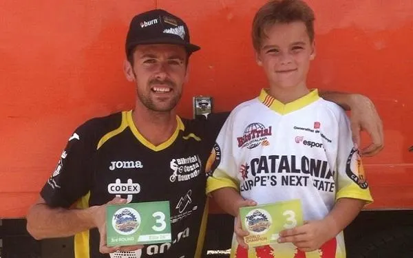 El torrenc Marc Piquer queda tercer al Campionat del Món de Trial en categoria Poussin