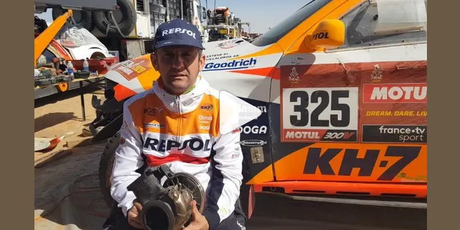 Isidre Esteve es queda fora de competició al Dakar
