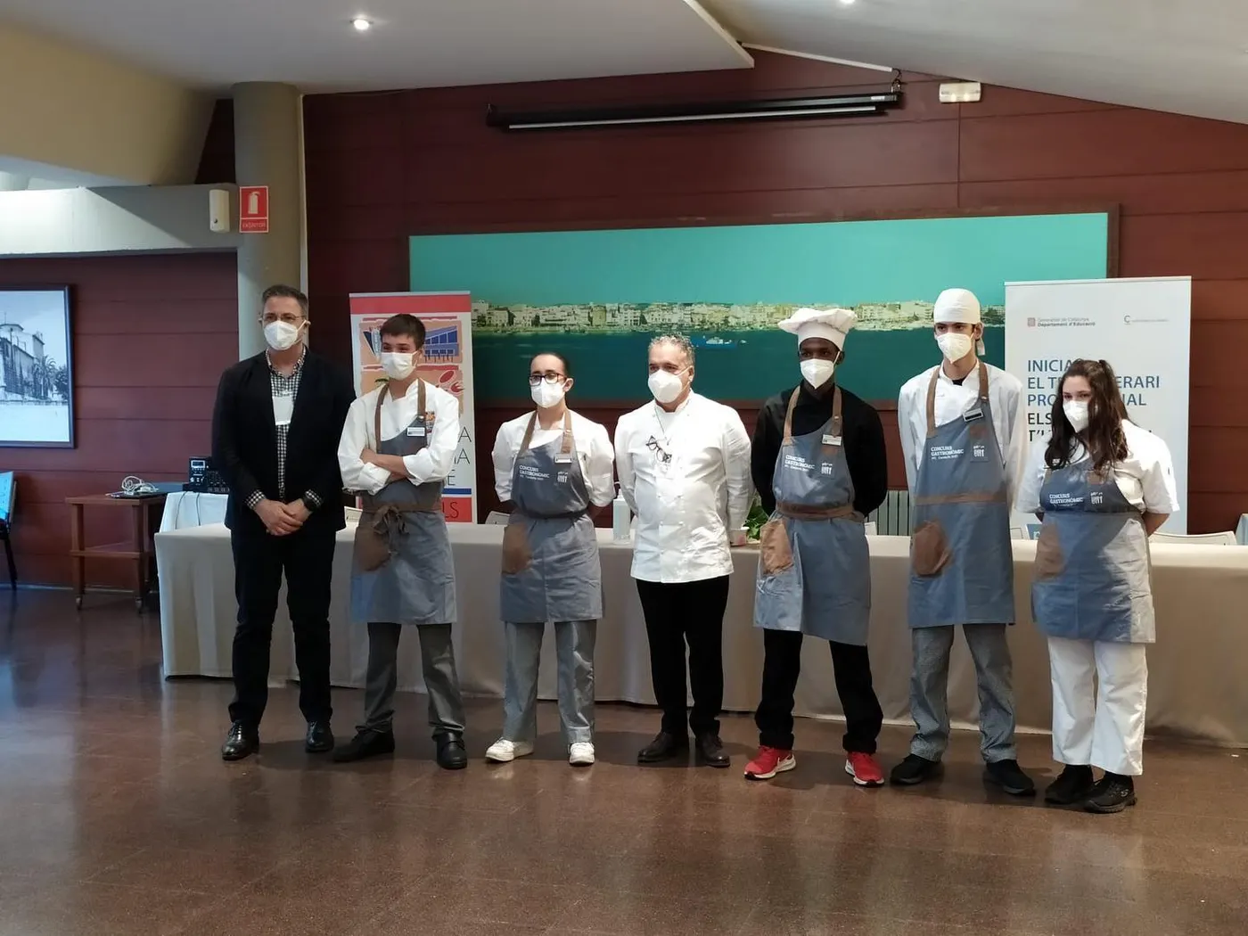 Sergi Sabaté, alumne de l'Escola d’Hoteleria de Cambrils, guanyador del Concurs Gastronòmic PFI