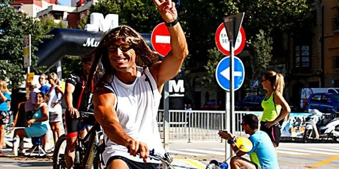 Unes 370 persones han participat a la 35 edició de la Pedalejada Popular